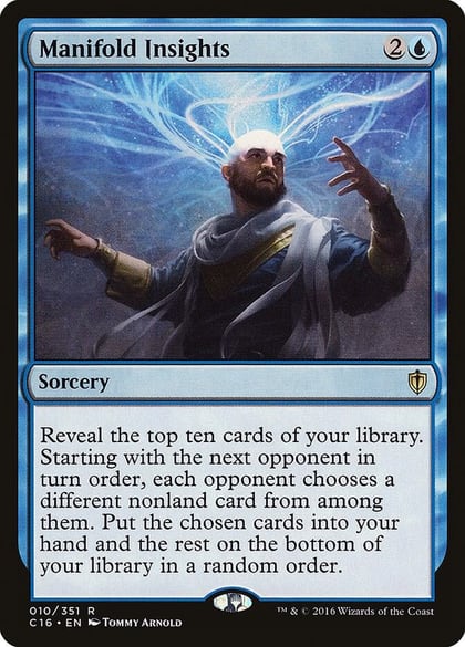 Manifold Insights, Commander 2016 10