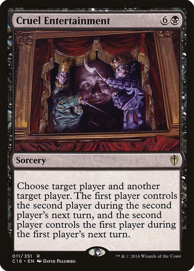 Cruel Entertainment, Commander 2016 11