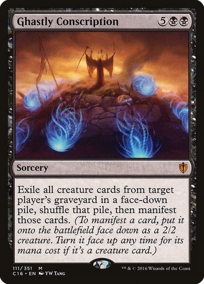 Ghastly Conscription, Commander 2016 111