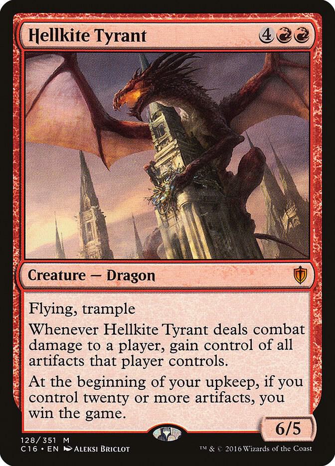 Hellkite Tyrant, Commander 2016 128
