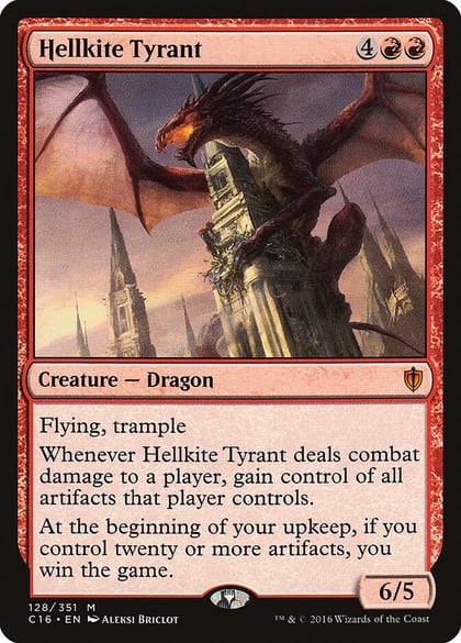 Hellkite Tyrant, Commander 2016 128