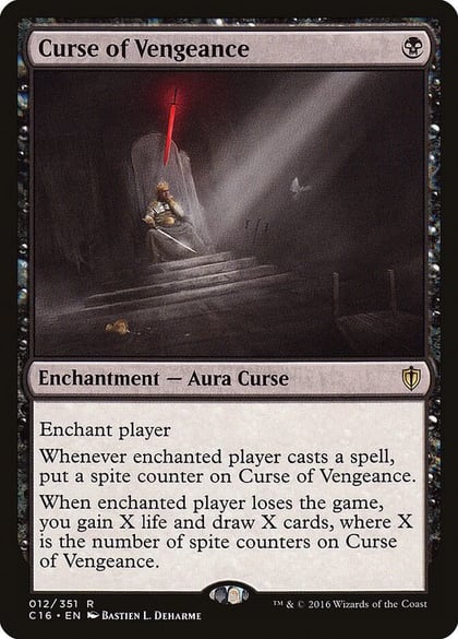Curse of Vengeance, Commander 2016 12