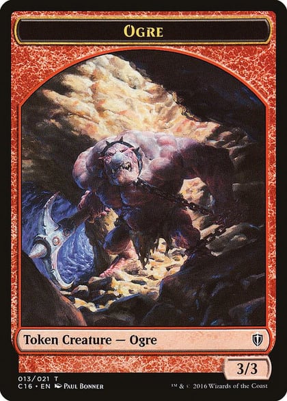Ogre // Bird (007) Double-Sided Token, Commander 2016 13 // 7