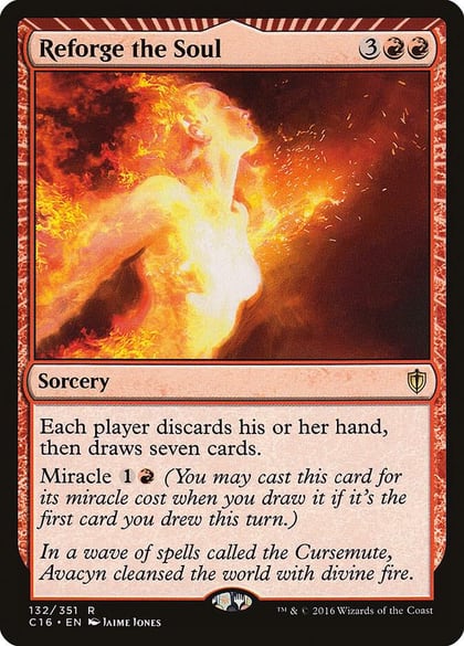 Reforge the Soul, Commander 2016 132