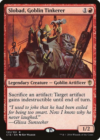 Slobad, Goblin Tinkerer, Commander 2016 133