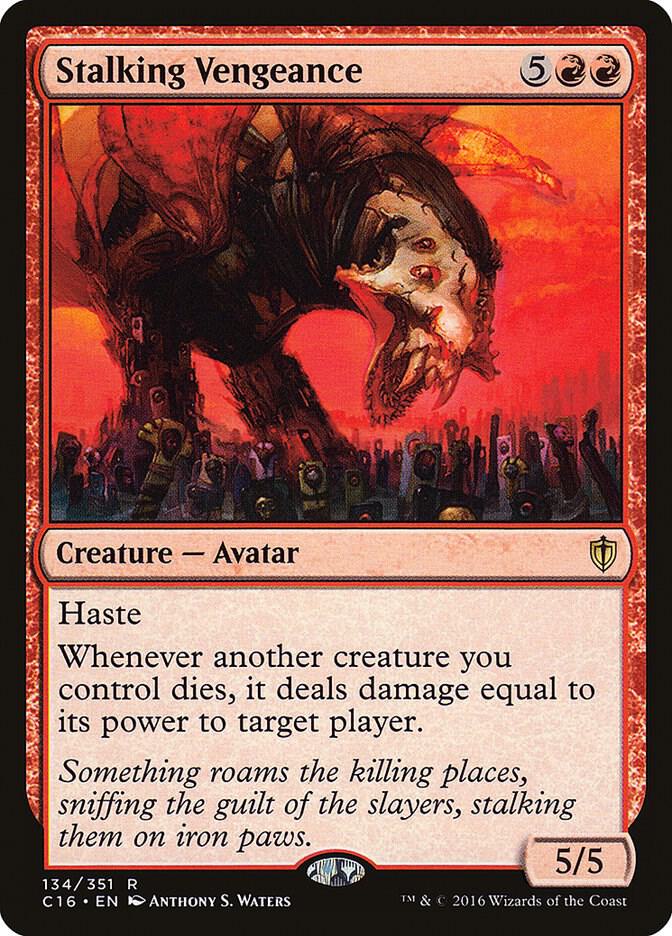 Stalking Vengeance, Commander 2016 134