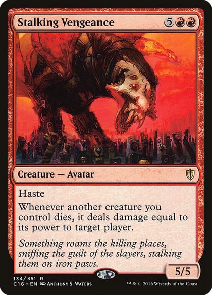 Stalking Vengeance, Commander 2016 134