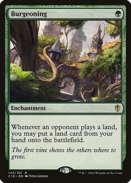 Burgeoning, Commander 2016 143