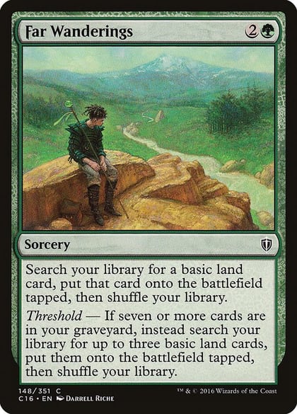 Far Wanderings, Commander 2016 148