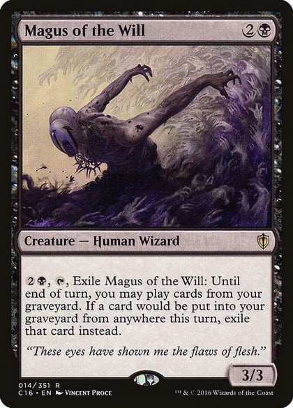 Magus of the Will, Commander 2016 14