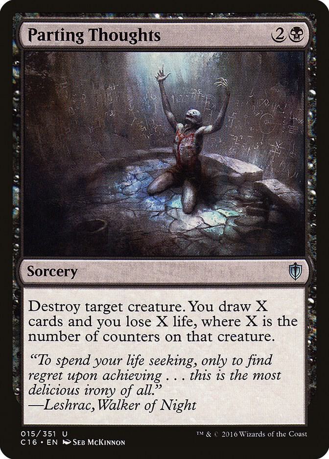Parting Thoughts, Commander 2016 15