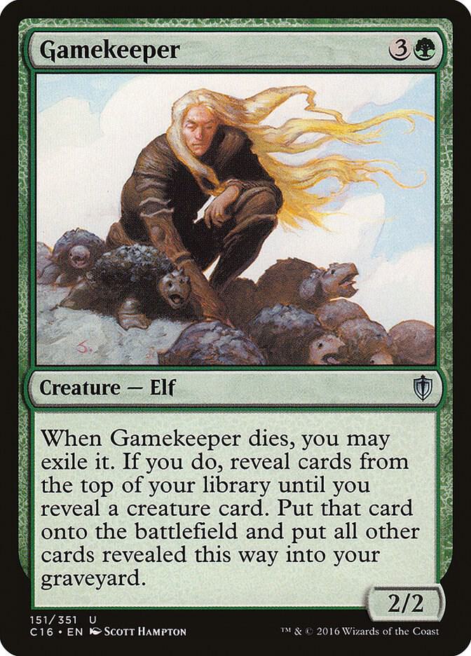 Gamekeeper, Commander 2016 151