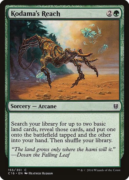 Kodama's Reach, Commander 2016 155