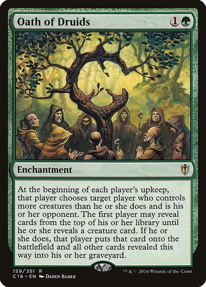 Oath of Druids, Commander 2016 159