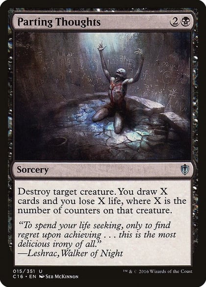 Parting Thoughts, Commander 2016 15