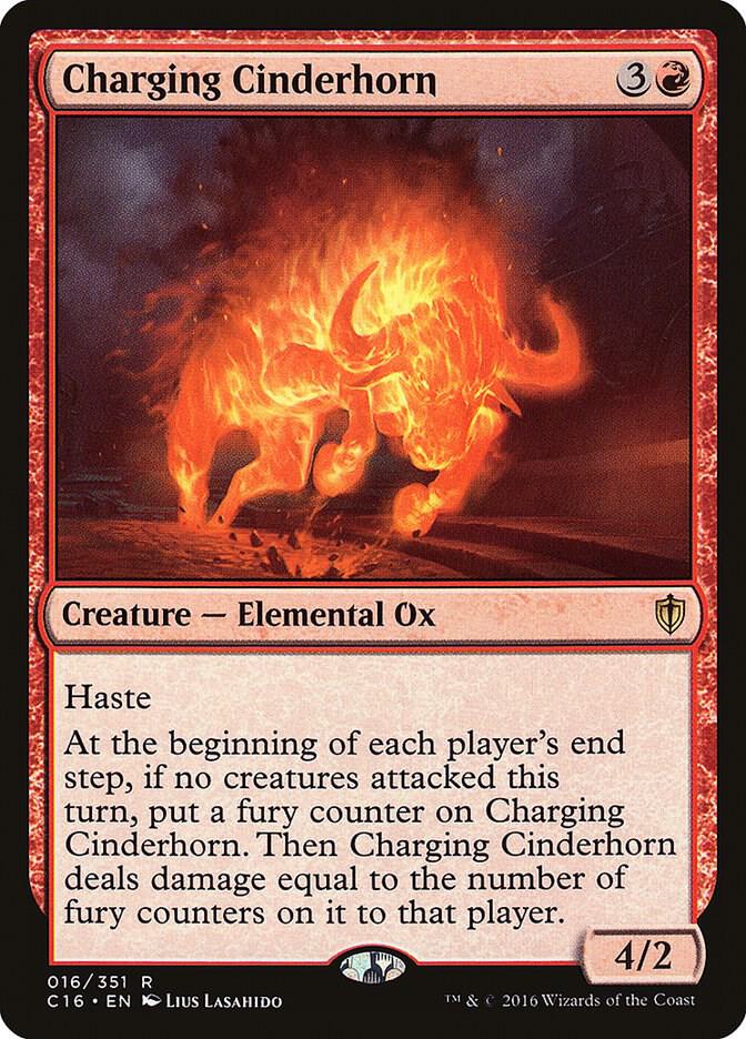 Charging Cinderhorn, Commander 2016 16