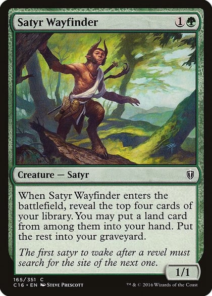 Satyr Wayfinder, Commander 2016 165