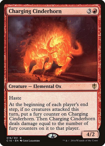 Charging Cinderhorn, Commander 2016 16