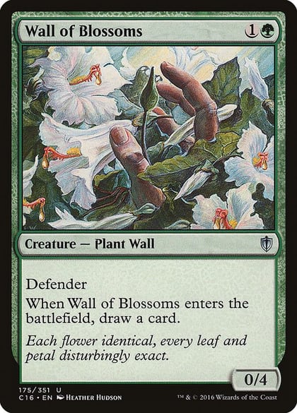 Wall of Blossoms, Commander 2016 175
