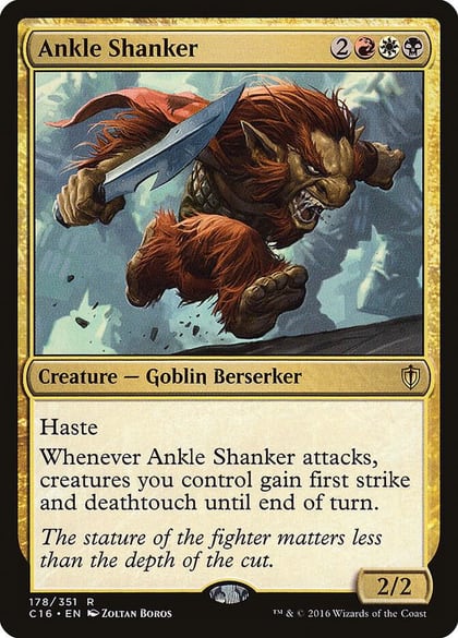 Ankle Shanker, Commander 2016 178
