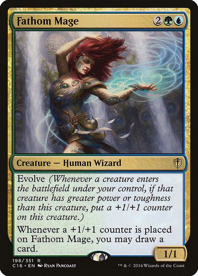 Fathom Mage, Commander 2016 198
