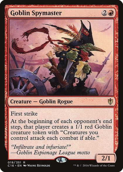 Goblin Spymaster, Commander 2016 19