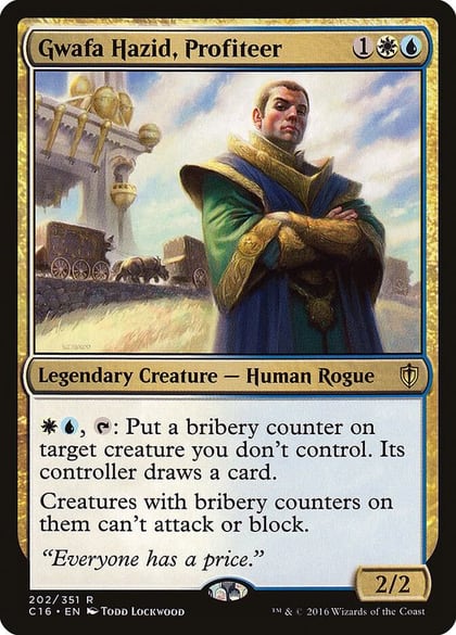 Gwafa Hazid, Profiteer, Commander 2016 202