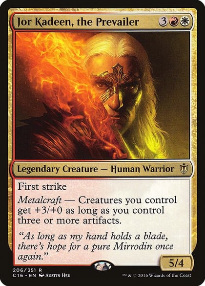 Jor Kadeen, the Prevailer, Commander 2016 206