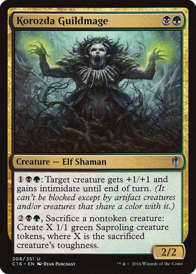 Korozda Guildmage, Commander 2016 208