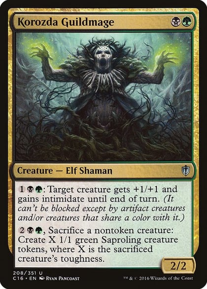 Korozda Guildmage, Commander 2016 208