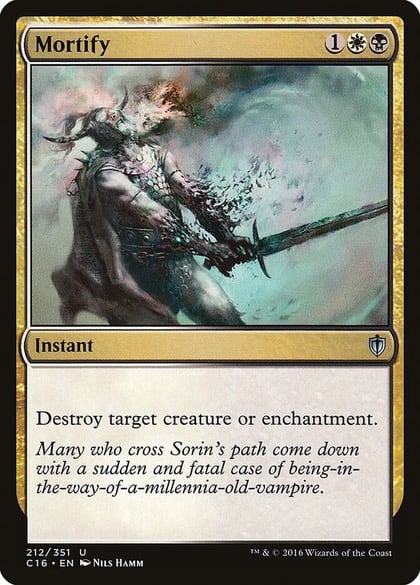 Mortify, Commander 2016 212