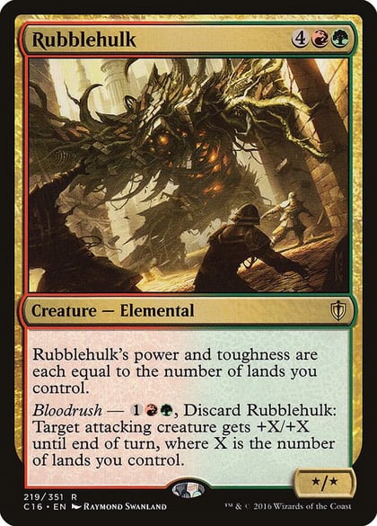 Rubblehulk, Commander 2016 219