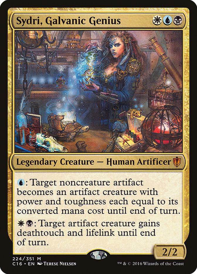 Sydri, Galvanic Genius, Commander 2016 224