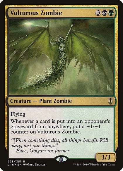 Vulturous Zombie, Commander 2016 228
