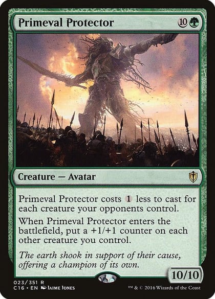 Primeval Protector, Commander 2016 23