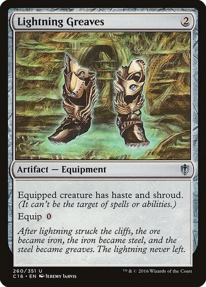 Lightning Greaves, Commander 2016 260