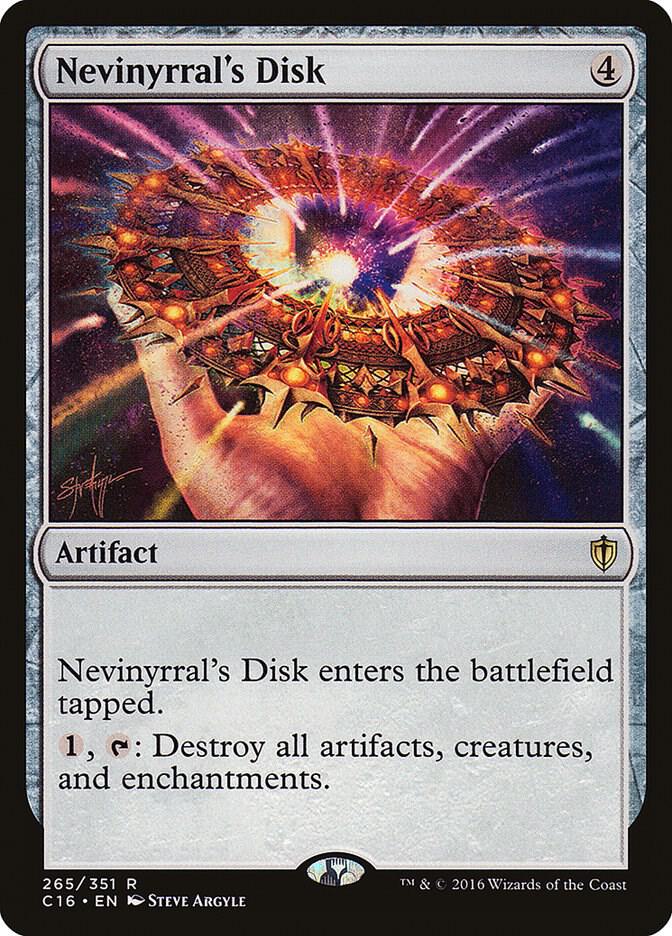 Nevinyrral's Disk, Commander 2016 265