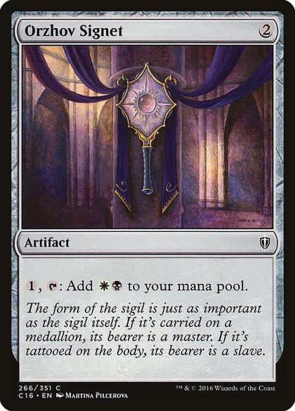 Orzhov Signet, Commander 2016 266