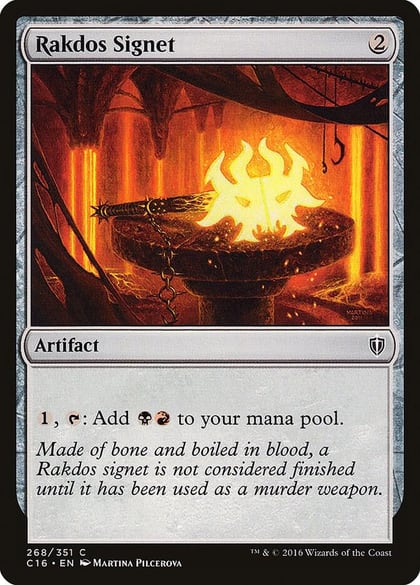 Rakdos Signet, Commander 2016 268