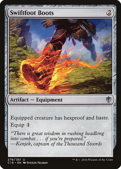 Swiftfoot Boots, Commander 2016 276