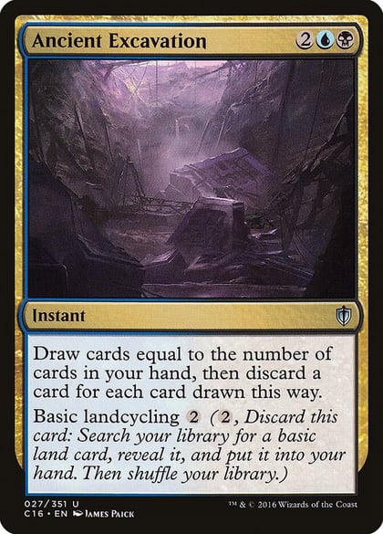 Ancient Excavation, Commander 2016 27