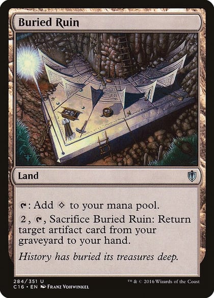 Buried Ruin, Commander 2016 284