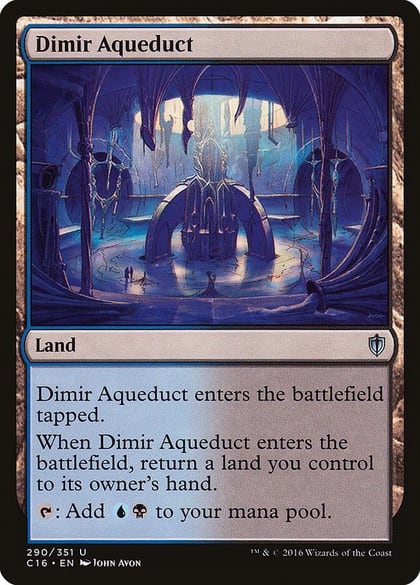 Dimir Aqueduct, Commander 2016 290