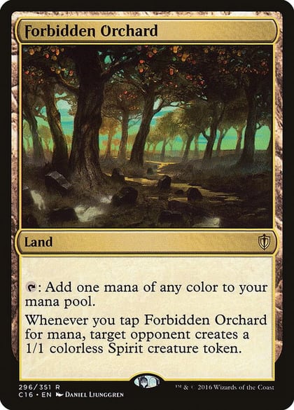 Forbidden Orchard, Commander 2016 296