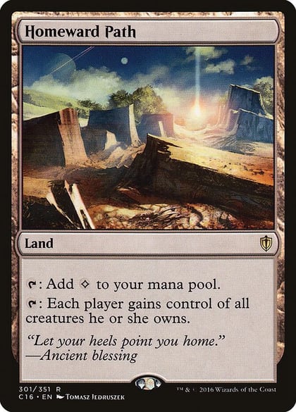 Homeward Path, Commander 2016 301