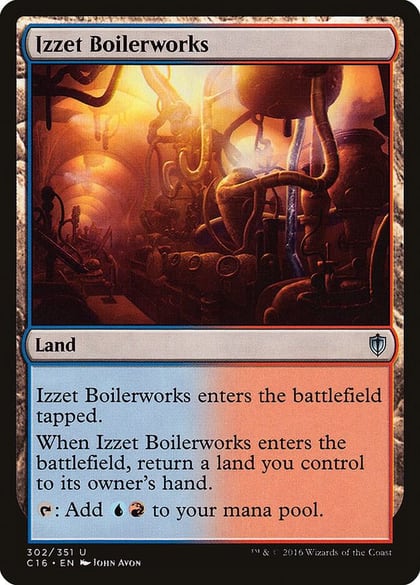 Izzet Boilerworks, Commander 2016 302