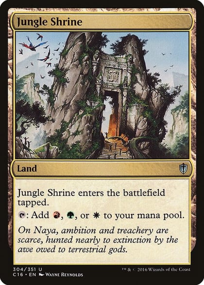 Jungle Shrine, Commander 2016 304