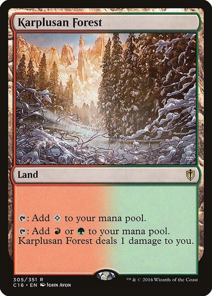 Karplusan Forest, Commander 2016 305