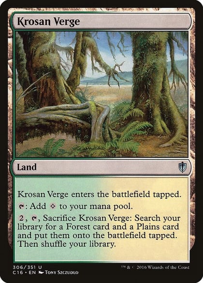 Krosan Verge, Commander 2016 306