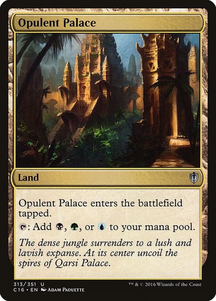 Opulent Palace, Commander 2016 313
